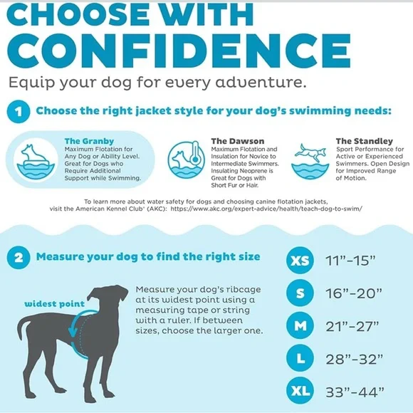 Outward Hound Blue Dog Life Jacket - Picture 3 of 3